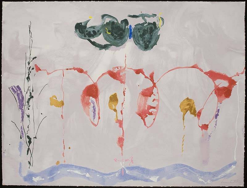 Helen Frankenthaler, Aerie, 2009
Screenprint, 29 1/2 x 39 inches