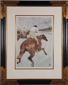 Henri de Toulouse-Lautrec -&nbsp;Henri de Toulouse-Lautrec Le Jockey - Chevaux de Courses