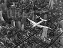 Margaret Bourke-White, DC-4 Flying Over New York City
1939, Silver Gelatin Print