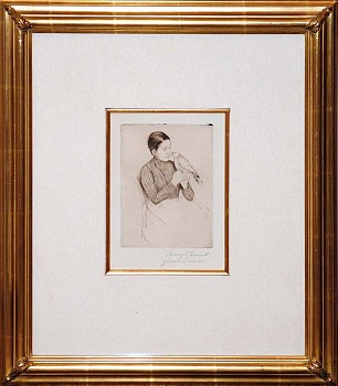 Mary Cassatt - Mary Cassatt The Parrot