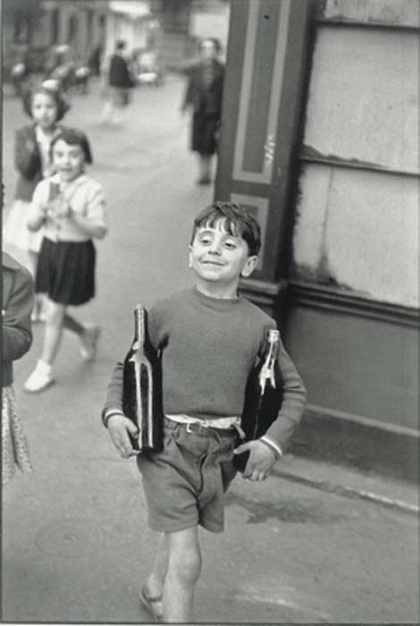 Henri Cartier-Bresson, Rue Mouffetard, 1954
Silver Gelatin Print, 14 x 9 1/2 inches