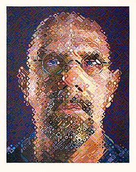 Chuck Close -&nbsp;Chuck Close Self-Portrait