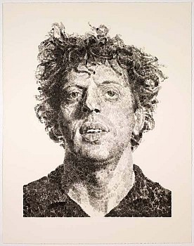 Chuck Close -&nbsp;Chuck Close Phil/Fingerprint