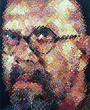 Chuck Close -&nbsp;Chuck Close Self-Portrait