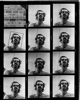 Chuck Close -&nbsp;Chuck Close Untitled (Self-Portrait Contact Sheet)