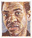 Chuck Close, Lyle
2000, 8-Color Softground Etching