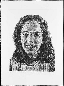 Chuck Close -&nbsp;Chuck Close Georgia Fingerprint (State II)