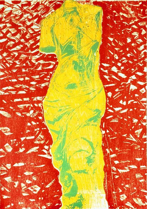 Jim Dine, Nine Views of Winter #9, 1985
Woodcut, 52 1/2 x 37 inches