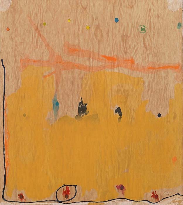 Helen Frankenthaler, Tales of Genji II, 1998
Woodcut Printed in Colors, with Pochoir, 47 x 42 inches