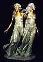 Frederick Hart, Daughters of Odessa Trilogy: Sisters (Three-Quarter Life Size)
1997, Bronze Sculpture