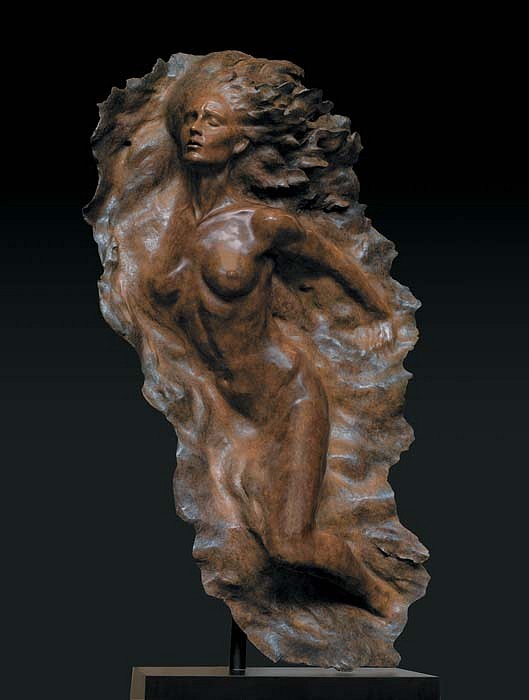 Frederick Hart, Ex Nihilo, Figure No. 2, Full Scale, 2008
Bronze Sculpture, 64 x 36 1/4 x 11 1/2 inches