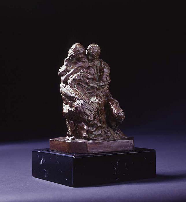Frederick Hart, Family, 1999
Bronze Sculpture, 8 1/2 x 5 1/8 x 4 inches