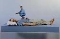 Sean Henry, Lying Man
1999, Bronze, Oil Paint, Perspex & Wood