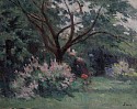 Maximilien Luce, Jardin a Anvers
Original Oil on Canvas