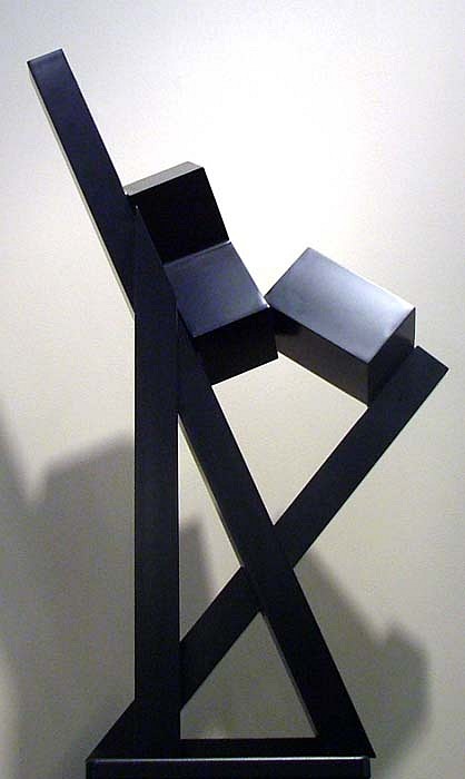 Jane Manus, Juggler, 2008
Welded Aluminum Sculpture, 35 1/2 x 17 x 7 inches