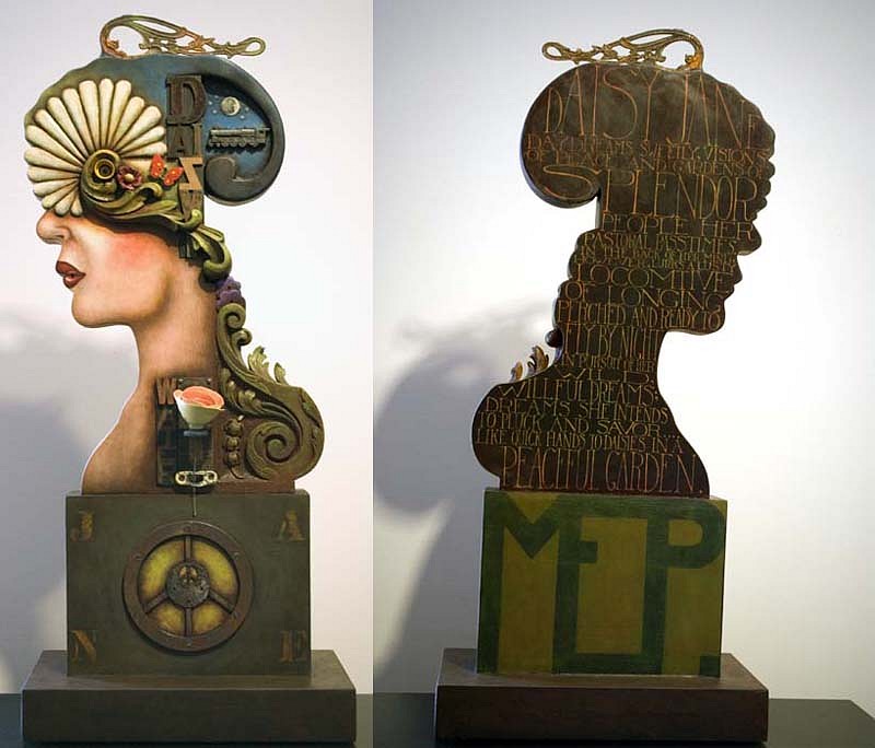 Markus Pierson, Daisy Jane, 2010
Original Found Object Sculpture, 36 x 17 x 10 inches