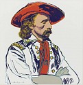 Andy Warhol, General Custer
1986, Screenprint on Lenox Museum Board