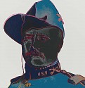 Andy Warhol, Teddy Roosevelt
1986, Screenprint on Lenox Museum Board