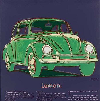 Andy Warhol - Andy Warhol Volkswagen
