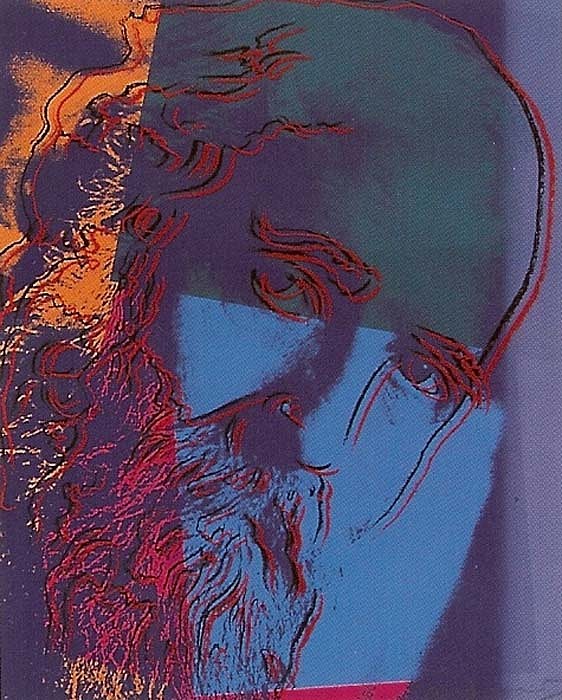 Andy Warhol, Martin Buber (From Ten Portraits of Jews of the 20th Century), 1980
Screenprint on Lenox Museum Board, 40 x 32 inches