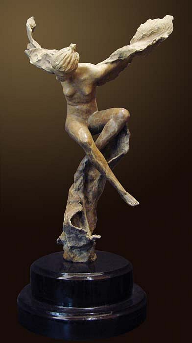 Nguyen Tuan, Metamorphosis
Bronze Sculpture, 21 x 11 x 10 inches