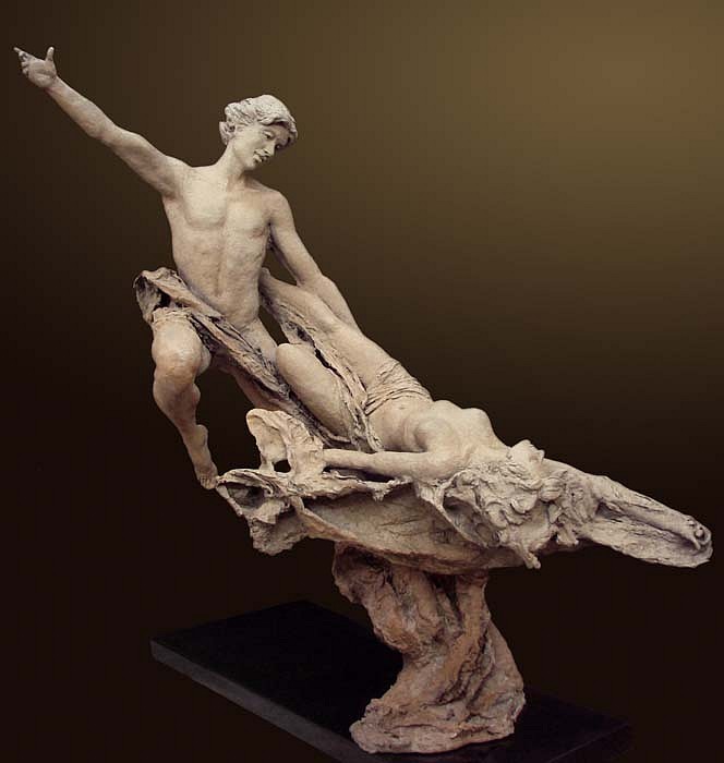Nguyen Tuan, Ethereal
Bronze Sculpture, 32 x 35 x 18 inches