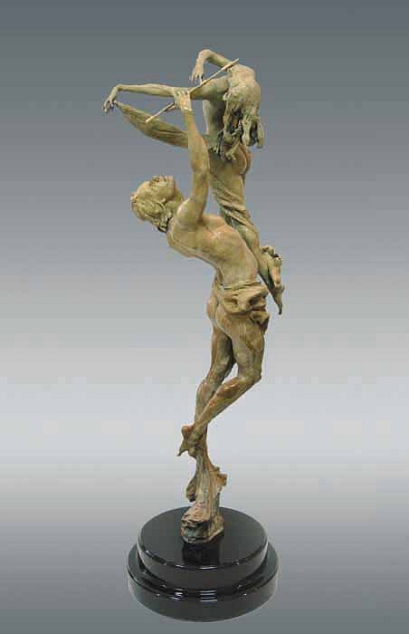 Nguyen Tuan, Romantic Harmony
Bronze Sculpture, 36 x 18 x 18 inches
