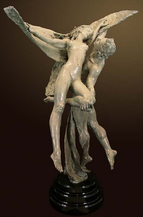 Nguyen Tuan, Prelude to a Kiss
Bronze Sculpture, 42 x 48 x 30 inches