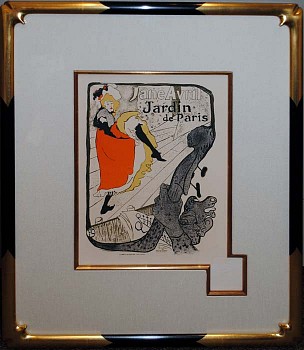Henri de Toulouse-Lautrec -&nbsp;Henri de Toulouse-Lautrec Jane Avril's Appearance at the Jardin de Paris