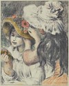 Pierre Auguste Renoir, Le Chapeau Épinglé
1897, Color Lithograph