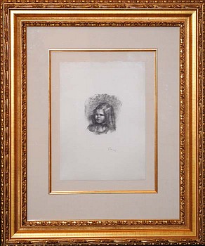 Pierre Auguste Renoir -&nbsp;Pierre Auguste Renoir Claude Renoir, Tourn&eacute; a Cauche