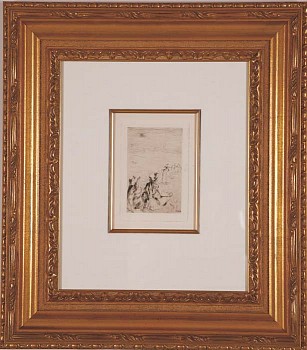 Pierre Auguste Renoir -&nbsp;Pierre Auguste Renoir Sur La Plage, A Berneval