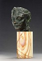 Auguste Rodin, Mask of a Woman with a Turned-up Nose
c. 1910-1915, Bronze Sculpture