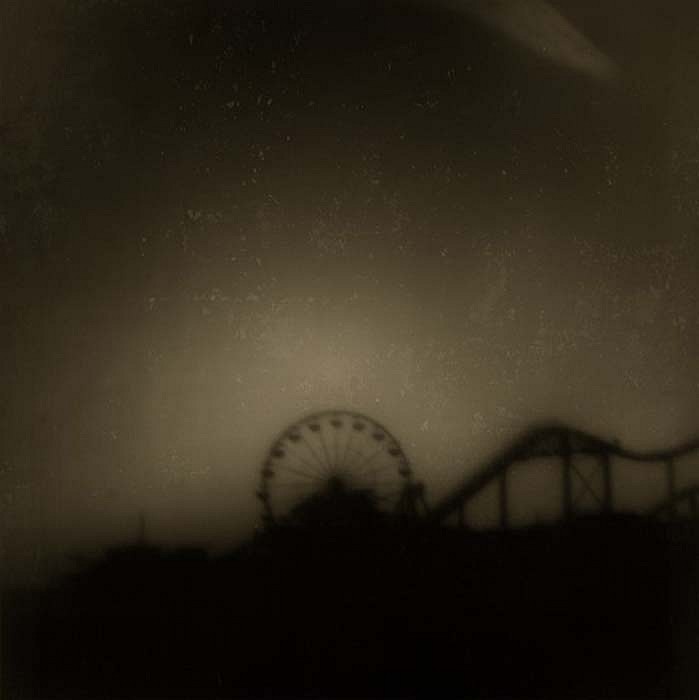 Jack Spencer, Carnival Cloud, Santa Monica, CA, 2000
Archival Pigment Print with Mixed Media Glaze, 25 1/8 x 24 inches