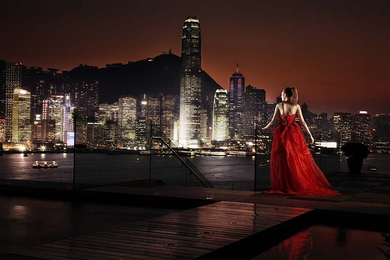 David Drebin, Girl in Hong Kong (Lightbox), 2010
Lightbox, 30 x 45 inches