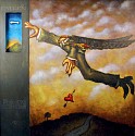 Markus Pierson, Fallen
2004, Found Object Painting