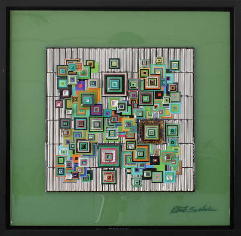 Robert Swedroe, Mirror Tiles, 2011
Original Mixed Media, 18 x 18 inches