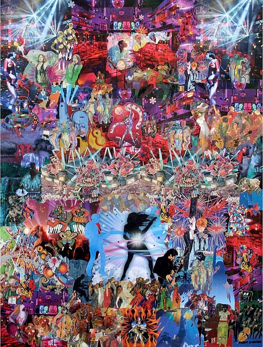 Robert Swedroe, The Entertainers, 2008
Original Mixed Media, 42 x 32 inches