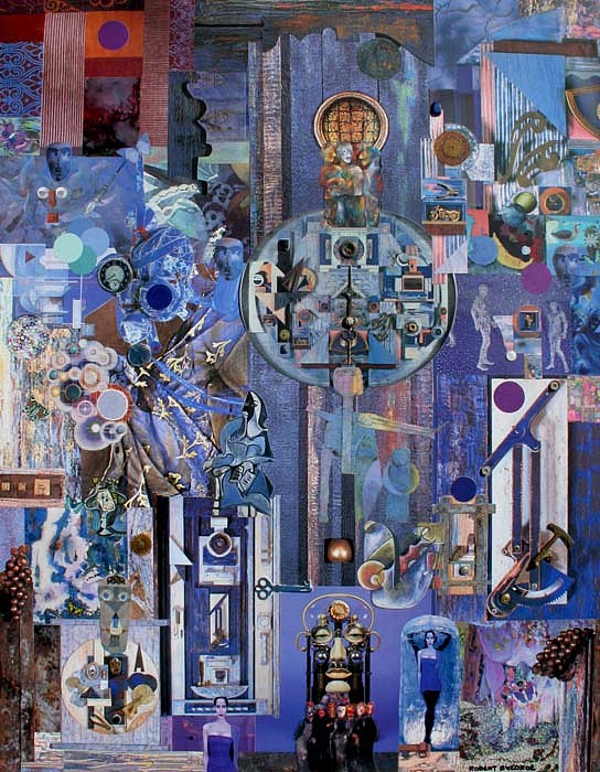 Robert Swedroe, Clockwork Blue, 2006
Original Mixed Media, 42 x 32 inches