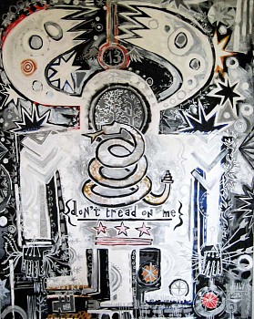 Work:&nbsp;Mark T. Smith Don't Tread on Me