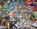 Mark T. Smith, Live without Regret
2008, Mixed Media on Canvas