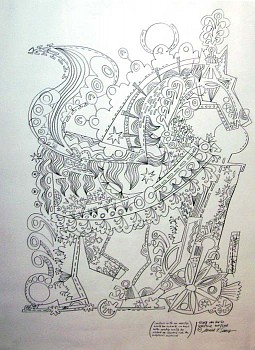 Work:&nbsp;Mark T. Smith Horse Production Drawing