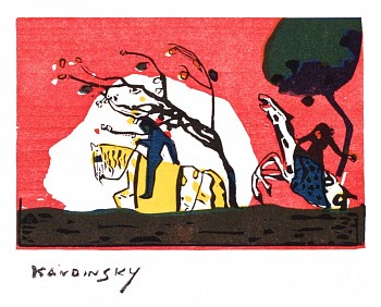 Work: Wassily Kandinsky Le Cavalier Bleu