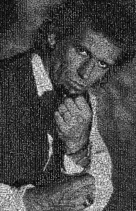 Lynn Goldsmith, Mosaic: Keith Fist
Photograph, 30 x 40 inches