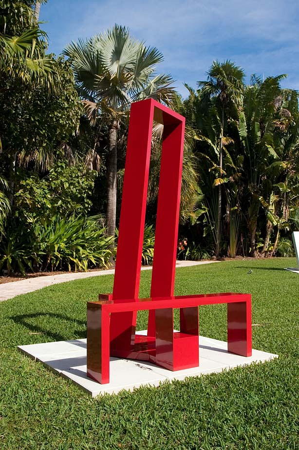 Jane Manus, Time Out, 2008
Welded Aluminum Sculpture, 83 x 60 x 60 inches