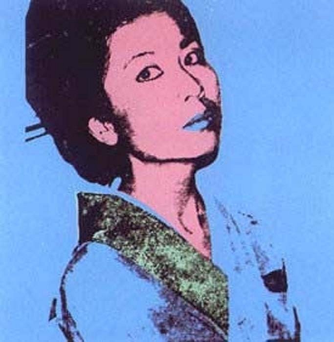 Andy Warhol, Kimiko, 1981
Screenprint on Stonehenge Paper, 36 x 36 inches