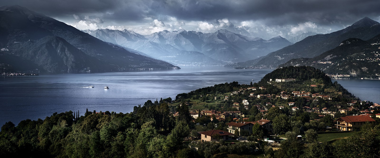 David Drebin, Escape to Lake Como, 2012
Digital C Print, 20 x 48 inches; 30 x 72 inches; 40 x 96 inches