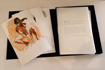 Eric Fischl - Eric Fischl New Works on Paper and in Cast Glass (Portfolio), (Arching Woman, Tumbling Woman, Crouching Woman)
