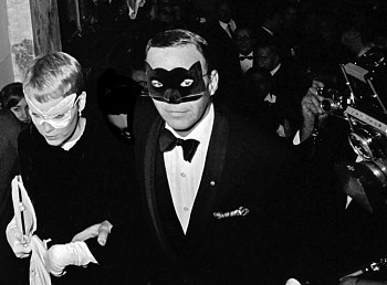 Search: Harry Benson, Frank and Mia, Capote Masked Ball..., 1966