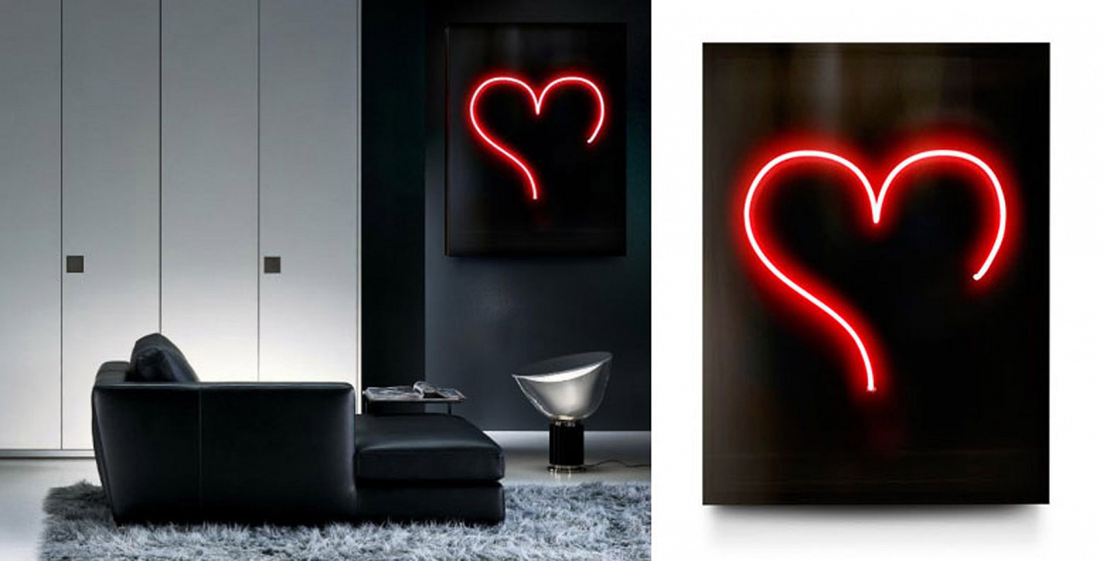 David Drebin, Big Heart, 2013
Neon Light Installation, 40 x 30 x 7.5 inches